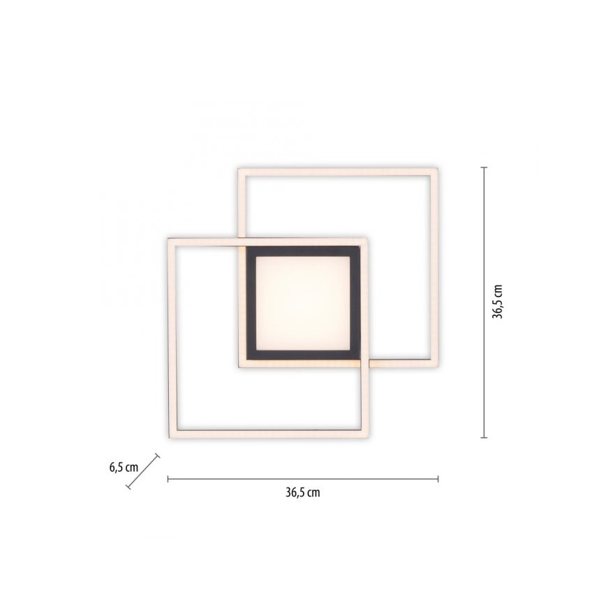 JUST LIGHT. 14144-18 - Plafoniera LED ASMIN LED/26W/230V