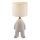 JUST LIGHT. 14191-39 - Lampada da tavolo TED 1xE27/25W/230V beige