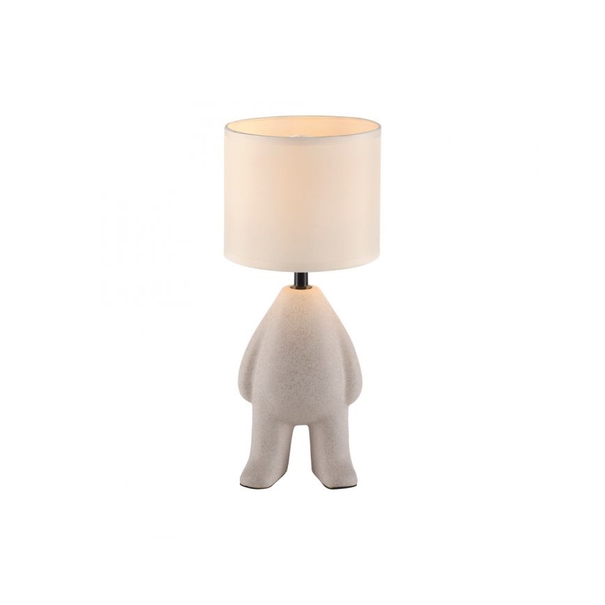 JUST LIGHT. 14191-39 - Lampada da tavolo TED 1xE27/25W/230V beige