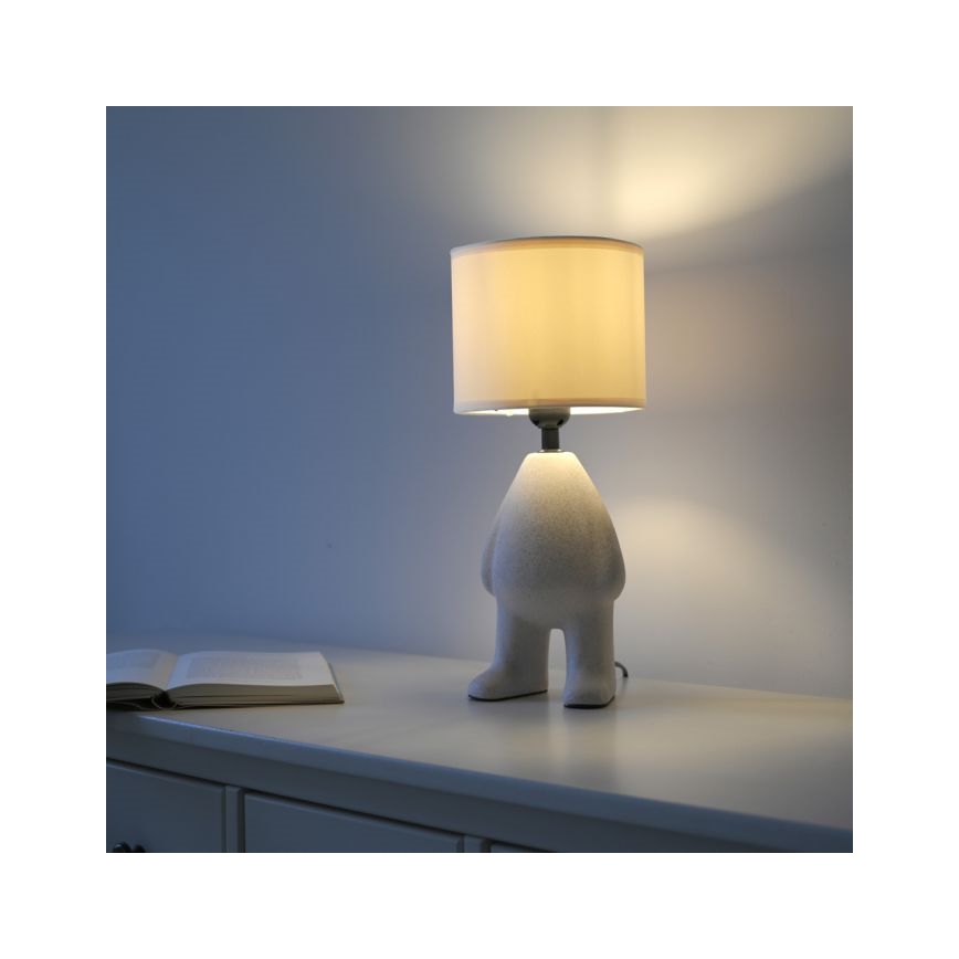 JUST LIGHT. 14191-39 - Lampe de table TED 1xE27/25W/230V beige