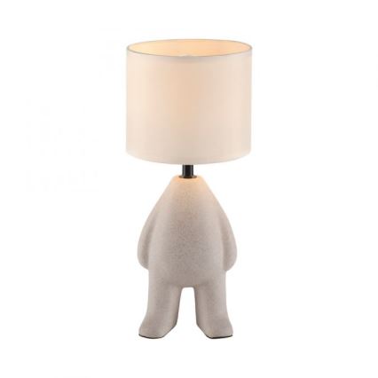 JUST LIGHT. 14191-39 - Lampe de table TED 1xE27/25W/230V beige