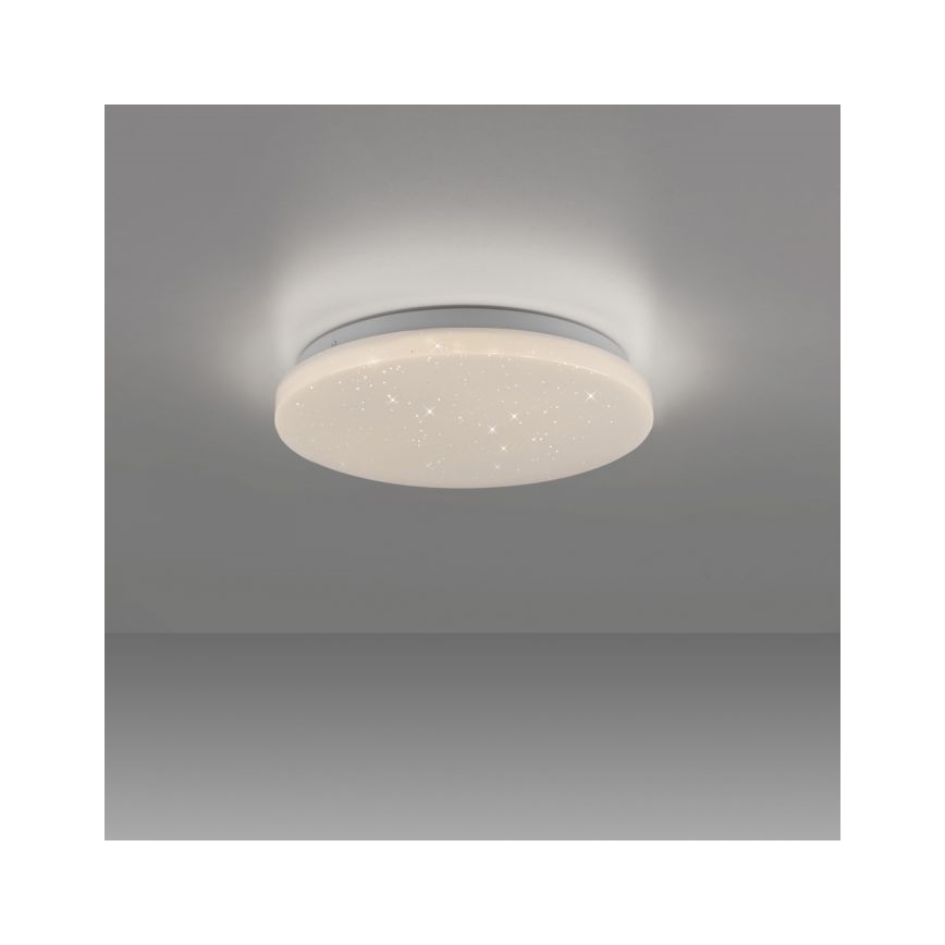 JUST LIGHT. 14275-16 - Plafoniera LED URANUS LED/10W/230V diametro 26 cm bianco