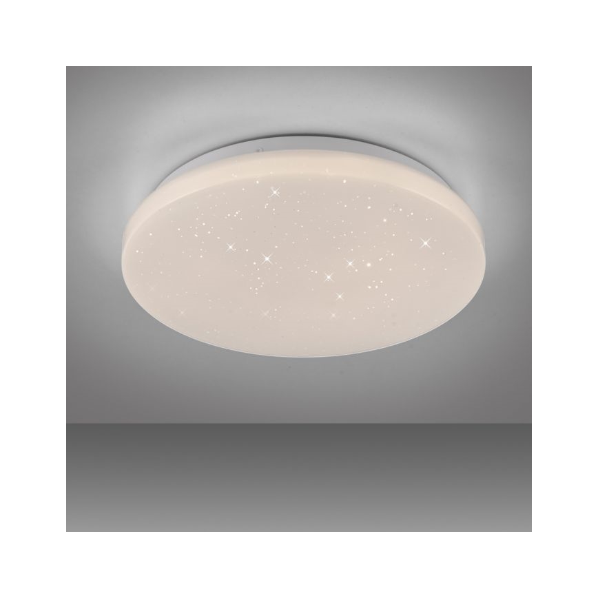 JUST LIGHT. 14275-16 - Plafoniera LED URANUS LED/10W/230V diametro 26 cm bianco