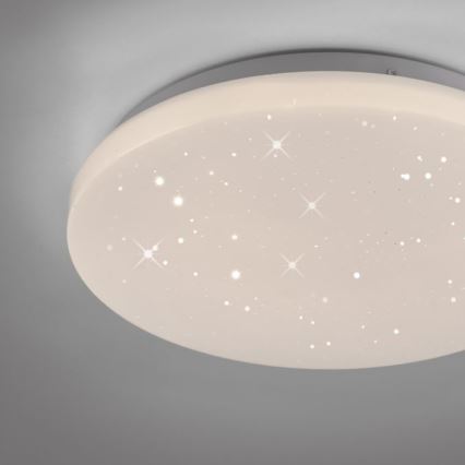 JUST LIGHT. 14275-16 - Plafoniera LED URANUS LED/10W/230V diametro 26 cm bianco