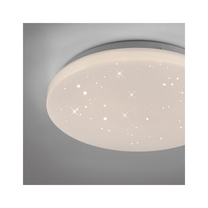 JUST LIGHT. 14275-16 - Plafoniera LED URANUS LED/10W/230V diametro 26 cm bianco