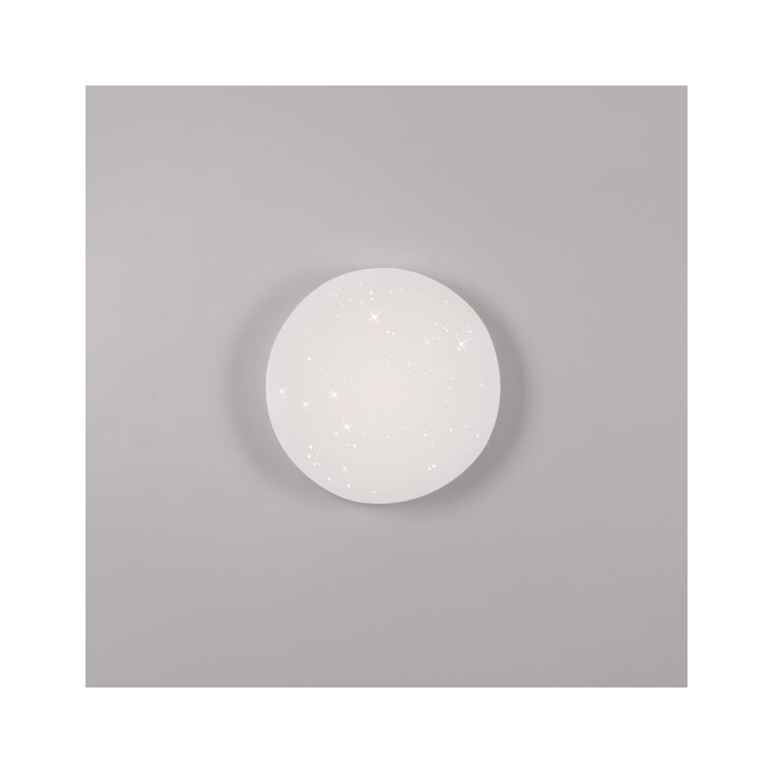 JUST LIGHT. 14275-16 - Plafoniera LED URANUS LED/10W/230V diametro 26 cm bianco
