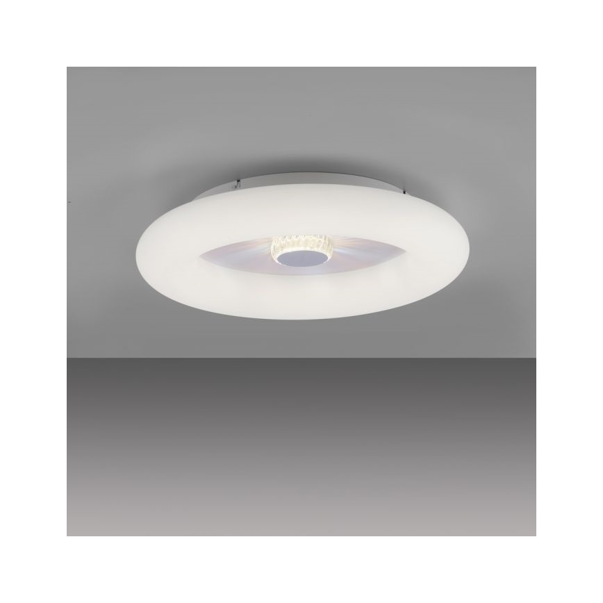 JUST LIGHT. 14383-16 - Plafoniera LED dimmerabile VERTIGO LED/26W/230V 2700-5000K bianco + telecomando