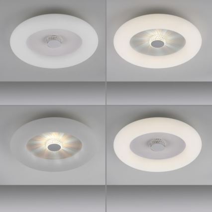 JUST LIGHT. 14383-16 - Plafonnier à intensité variable VERTIGO LED/26W/230V 2700-5000K blanc + télécommande