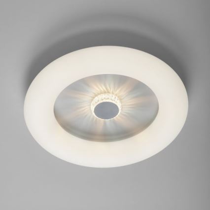 JUST LIGHT. 14383-16 - Plafonnier à intensité variable VERTIGO LED/26W/230V 2700-5000K blanc + télécommande