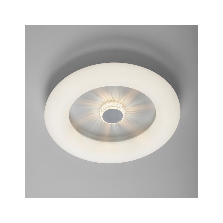 JUST LIGHT. 14383-16 - Plafonnier à intensité variable VERTIGO LED/26W/230V 2700-5000K blanc + télécommande