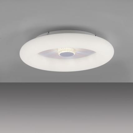 JUST LIGHT. 14383-16 - Plafonnier à intensité variable VERTIGO LED/26W/230V 2700-5000K blanc + télécommande