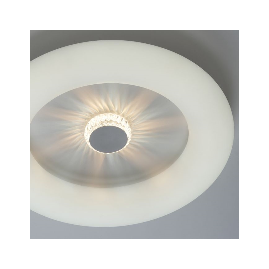 JUST LIGHT. 14383-16 - Plafonnier à intensité variable VERTIGO LED/26W/230V 2700-5000K blanc + télécommande