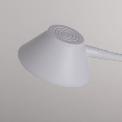 JUST LIGHT. 14414-16 - Lampe de table LED dimmable, tactile et flexible avec charge sans fil PUCKI LED/4,5W/230V blanche