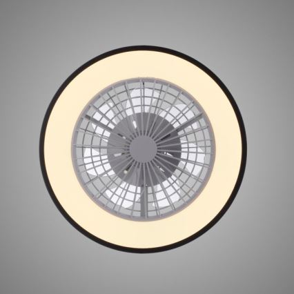 JUST LIGHT. 14447-18 - LED RGBW Ventilatore a soffitto dimmerabile con luce LENO LED/44W/230V 3000-6500K diametro 48,6 cm bianco + telecomando