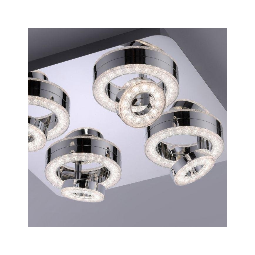 JUST LIGHT. 14662-17 - Spot RGBW à intensité variable TIM LOLASMART 4xLED/5,9/230V 2700-5000K + Télécommande