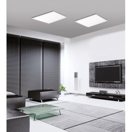JUST LIGHT. 14681-16 - LED RGB Pannello fisso dimmerabile LOLA FLAT LED/28W/230V 2700-5000K + telecomando