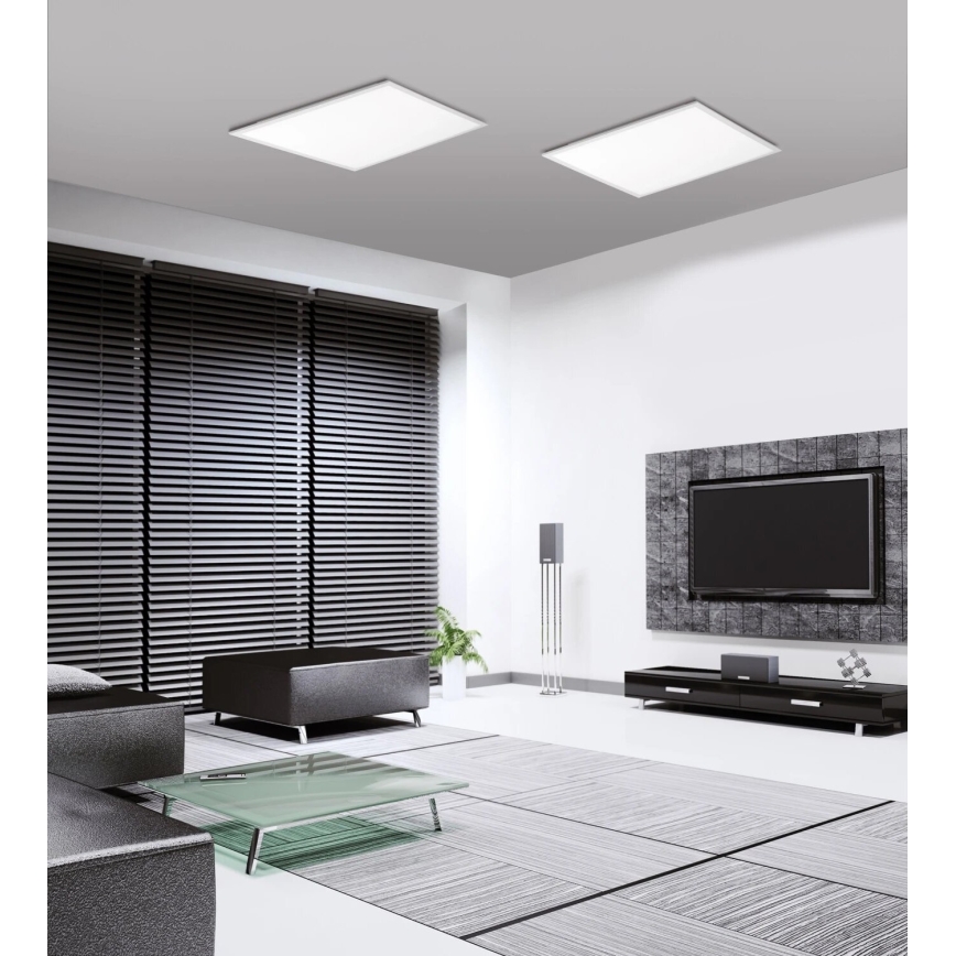 JUST LIGHT. 14681-16 - LED RGB Pannello fisso dimmerabile LOLA FLAT LED/28W/230V 2700-5000K + telecomando