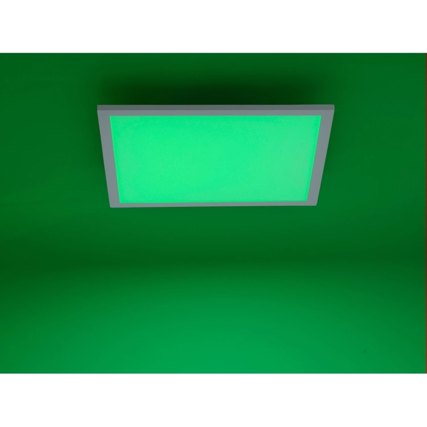 JUST LIGHT. 14681-16 - LED RGB Pannello fisso dimmerabile LOLA FLAT LED/28W/230V 2700-5000K + telecomando