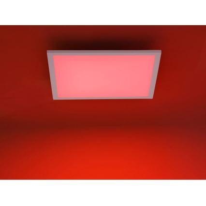 JUST LIGHT. 14681-16 - LED RGB Pannello fisso dimmerabile LOLA FLAT LED/28W/230V 2700-5000K + telecomando