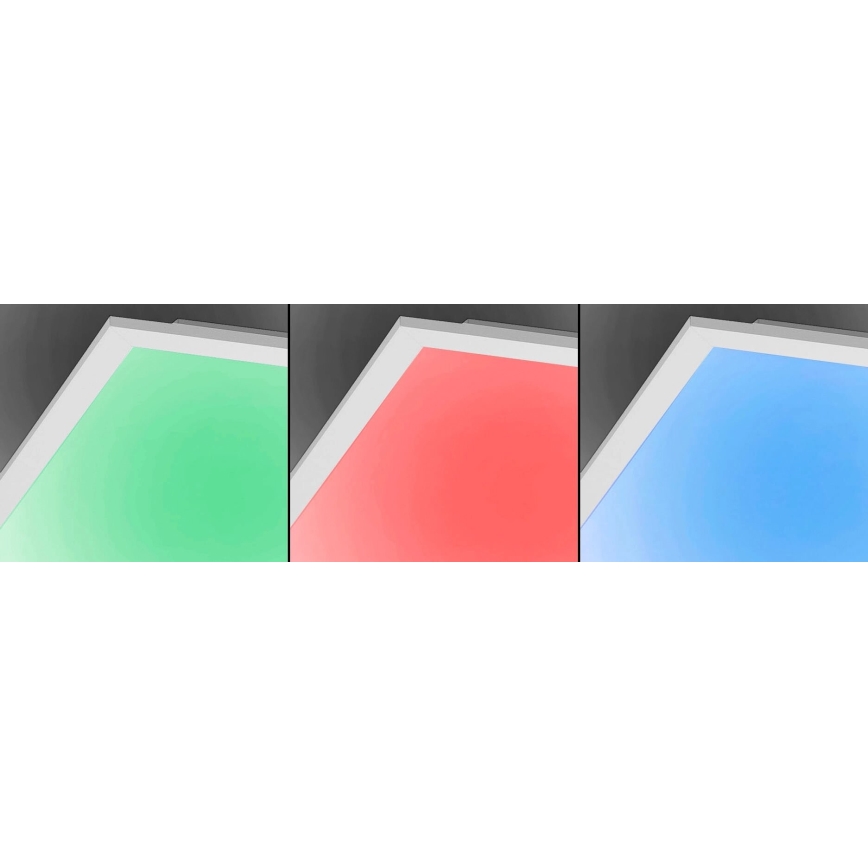 JUST LIGHT. 14681-16 - LED RGB Pannello fisso dimmerabile LOLA FLAT LED/28W/230V 2700-5000K + telecomando