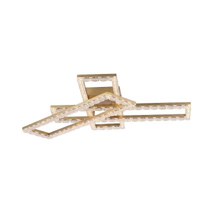 JUST LIGHT. 14733-60 - Plafonnier LED GLITRA LED/35W/230V 57,25x72,05 cm doré