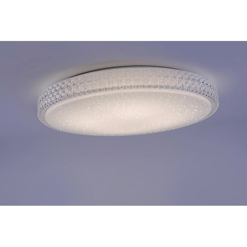 JUST LIGHT. 14745-00 - Plafonnier à intensité variable RGB FRIDA LED/36W/230V 2700-5000K + télécommande