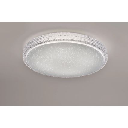 JUST LIGHT. 14745-00 - Plafonnier à intensité variable RGB FRIDA LED/36W/230V 2700-5000K + télécommande