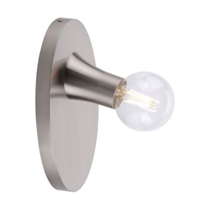 JUST LIGHT. 14777-55 - Plafoniera TURN ME 1xE27/60W/230V cromo opaco