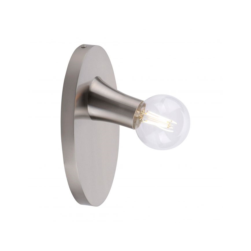 JUST LIGHT. 14777-55 - Plafoniera TURN ME 1xE27/60W/230V cromo opaco