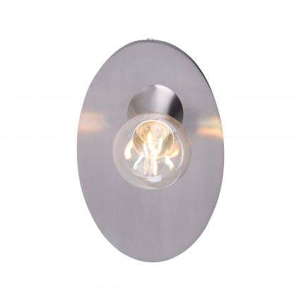 JUST LIGHT. 14777-55 - Plafoniera TURN ME 1xE27/60W/230V cromo opaco