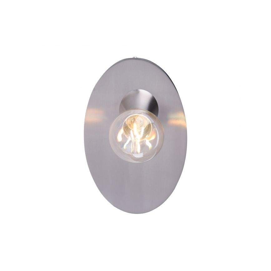 JUST LIGHT. 14777-55 - Plafoniera TURN ME 1xE27/60W/230V cromo opaco