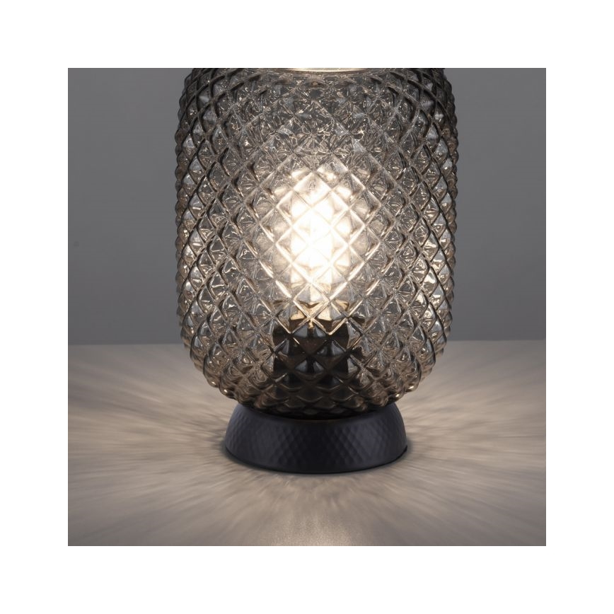 JUST LIGHT. 14906-18 - Lampada da tavolo REISHI 1xE27/40W/230V nero