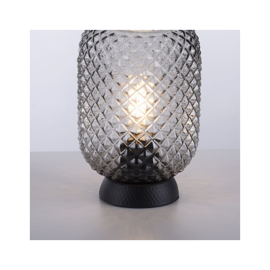 JUST LIGHT. 14906-18 - Lampada da tavolo REISHI 1xE27/40W/230V nero