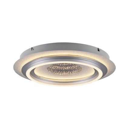 JUST LIGHT. 15089-21 - LED Deckenleuchte CICHIO LED/36W/230V Ø 40 cm mattchrom