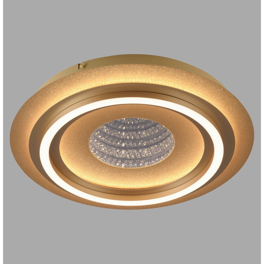JUST LIGHT. 15089-60 - Plafonnier LED CICHIO LED/36W/230V Ø 40 cm doré