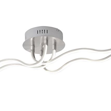 JUST LIGHT. 15126-55 - Plafonnier WAVE LED/29,4W/230V chrome mat