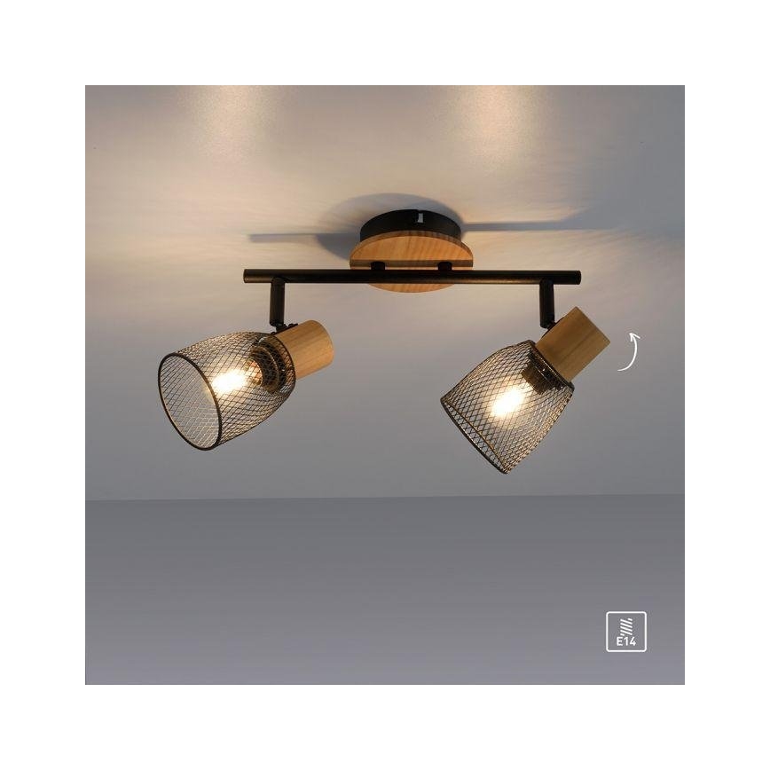 JUST LIGHT. 15192-79 - Spot TAMIS 2xE14/10W/230V