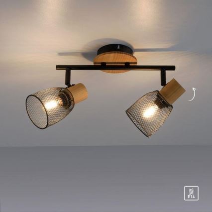 JUST LIGHT. 15192-79 - Strahler TAMIS 2xE14/10W/230V