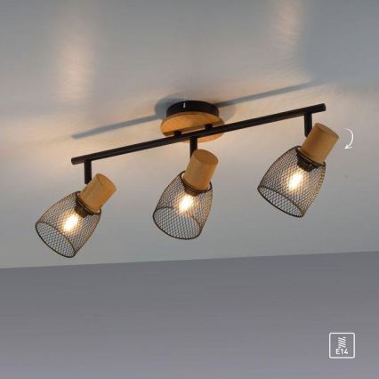 JUST LIGHT. 15193-79 - Strahler TAMIS 3xE14/10W/230V