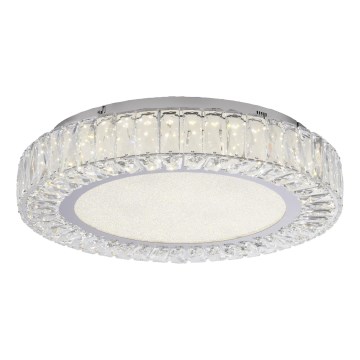 JUST LIGHT. 15222-17 - LED-Deckenleuchte KULUNKA LED/46W/230V Ø 50 cm glänzender Chrom