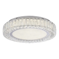 JUST LIGHT. 15222-17 - Plafoniera LED KULUNKA LED/46W/230V Ø 50 cm cromo lucido