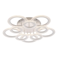 JUST LIGHT. 15268-16 - Plafonnier LED CRYSTALLO LED/48,5W/230V Ø 68,6 cm blanc