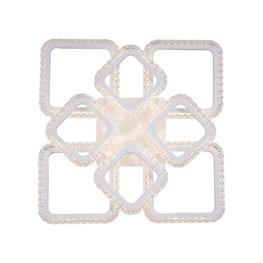 JUST LIGHT. 15269-16 - LED Deckenleuchte CRYSTALLO LED/43,5W/230V 49x49 cm weiß