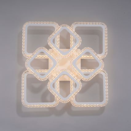 JUST LIGHT. 15269-16 - Plafonnier LED CRYSTALLO LED/43,5W/230V 49x49 cm blanc