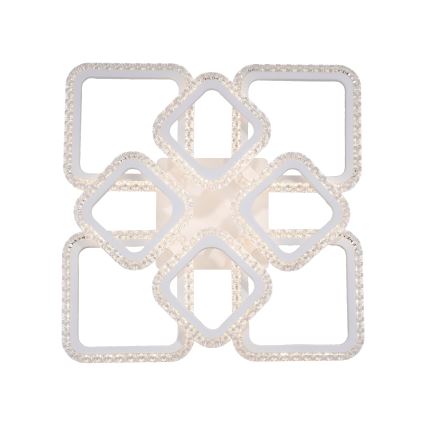 JUST LIGHT. 15269-16 - Plafonnier LED CRYSTALLO LED/43,5W/230V 49x49 cm blanc