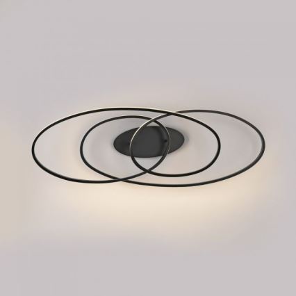 JUST LIGHT. 15321-18 - LED-Deckenleuchte LUMACA LED/33W/230V schwarz