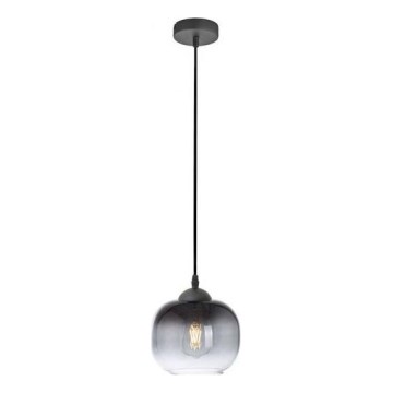 JUST LIGHT. 15420-18 - Lampadario a sospensione con filo ZEA 1xE27/25W/230V nero
