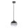 JUST LIGHT. 15420-18 - Lampadario a sospensione con filo ZEA 1xE27/25W/230V nero