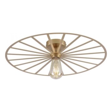 JUST LIGHT. 15636-60 - Plafonnier SPIKE 1xE27/40W/230V d. 50 cm laiton