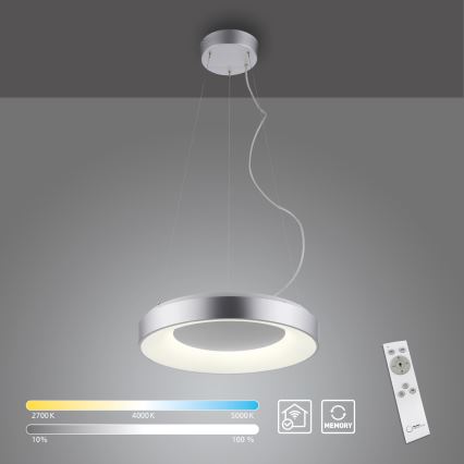 JUST LIGHT. 17075-21 - Suspension filaire à intensité variable KETO ANIKA LED/26,5W/230V 2700-5000K + Télécommande